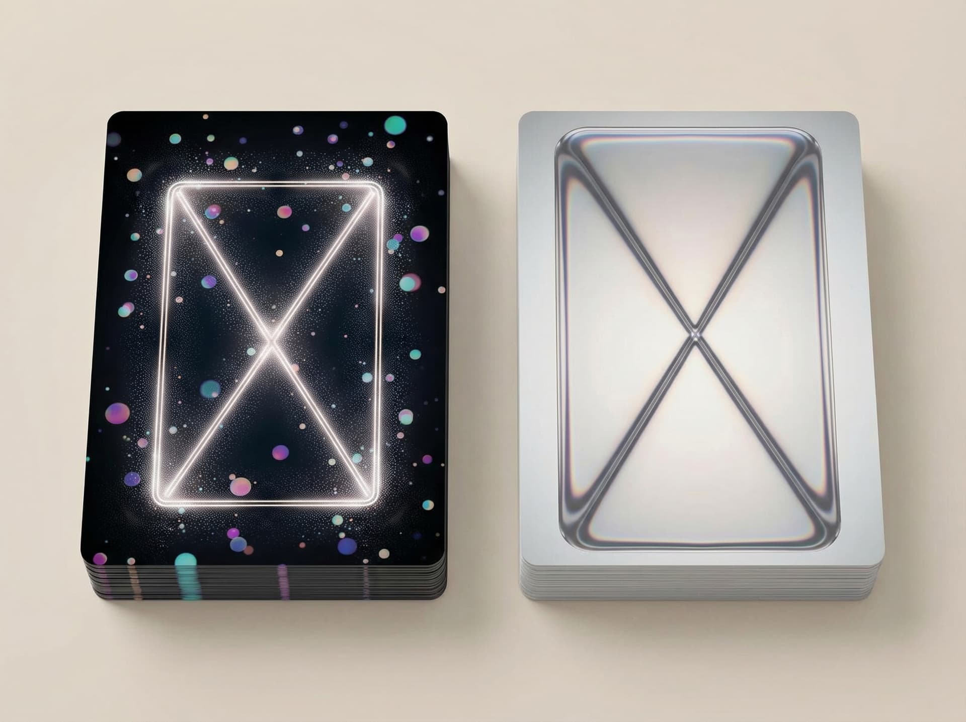 Proprietary metaphorical decks for subconscious work