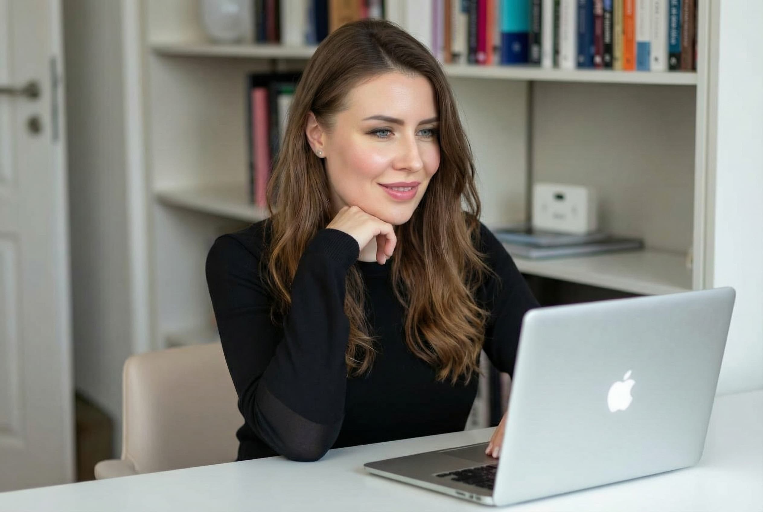 Private session space with natural light